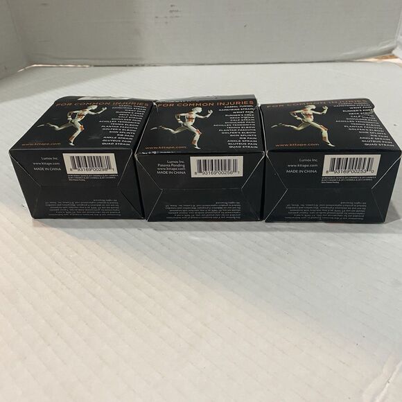 KT Tape Elastic Sports Tape Lot Of 3 Read - Picture 3 of 4